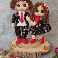 عروسک انگشتی جامدادی و جاکلیدی تزیینی