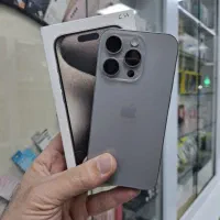 گوشی آیفون 15pro درحدآک باز نشده با ضمانت|موبایل|کرمانشاه, |دیوار