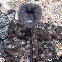 کاپشن تو خز بسیار گرم|کفش و لباس بچه|ابریشم, |دیوار