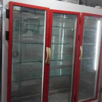 یخچال سه درب، دو طرف ویترین آزمایش
