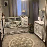 سرویس تخت خواب و کمد و دراور بچه