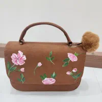 کیف نقاشی شده|کیف، کفش، کمربند|تهران, چهارصد دستگاه|دیوار