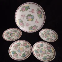 گلاب پاش پیش دستی گل سرخی کیک خوری