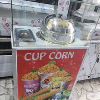 ذرت مکزیکی بدنه استیل چرخ دار