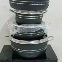 قابلمه سایز بزرگ و سرویس قابلمه.|ظروف پختوپز|قروه, |دیوار