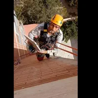 پیچ رولپلاک نما  ،  کار در ارتفاع،   شستشو نما