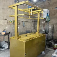 گاوصندوق آسانسوری.رنگ سوپر کلیر.gold