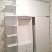 کمد دیواری ،کابینت، اجرای تی وی وال|جاکفشی، کمد، دراور|پرند, فاز ۶|دیوار