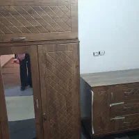 کمد سه تیکه  ای لباس و باکس بالا|جاکفشی، کمد، دراور|قروه, |دیوار