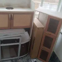 هود با دو کابینت مربوطه، میز تلویزیون،آب چگان سینگ