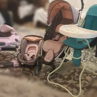 ست کالسکه، کریر، روروک و صندلی غذا