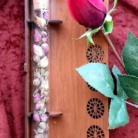 جعبه چوبی غنچه ی گل