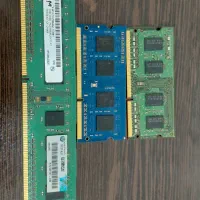 فروش ۲ رم ddr3 لپ تاپ و یک رم ddr3 کامپیوتر