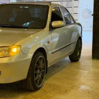 مزدا ۳۲۳ تیپ ۳ مدل ۱۳۸۴|خودرو سواری و وانت|تهران, درختی|دیوار