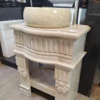 روشویی سنگی آبنما خانگی|لوازم سرویس بهداشتی|قلعه نو, |دیوار