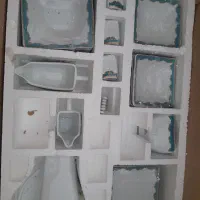 سرویس ۱۲ نفره چینی|ظروف سرو و پذیرایی|دهدشت, |دیوار