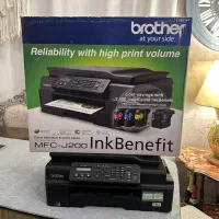 پرینتر جوهرافشان Brother MFC-J200 نیاز به تعمیر هد