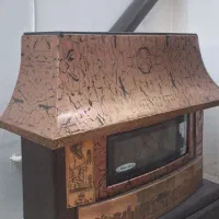 یک بخاری طرح شومینه ۳۵۰۰ یک ساده ۲۵۰۰