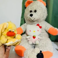 خرس ۷۵ سانتی به همراه سه عروسک دیگر