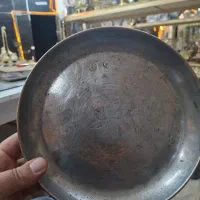 سینی مس عتیقه قدمت بالای ۱۵۰سال دارای دو مهر
