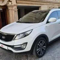 اجاره خودرو ماشین اسپرتیج سفید شرایط آسان