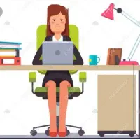 منشی خانم جهت کار دفتری