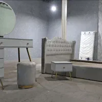 *تخت دونفره تمام پارچه طرح چستر*