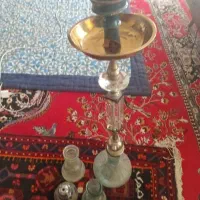 یک قلیون فانتزی با سه عدد  مخزن اب