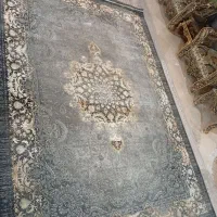 فرش 9 متری طرح وینتیج شرکت آرا مشهد در حد نو