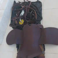 زین اسب با کلیه لوازم