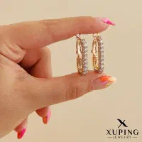 گوشواره حلقه ایی جواهری از برند ژوپینگ|بدلیجات|اصفهان, بهارستان|دیوار