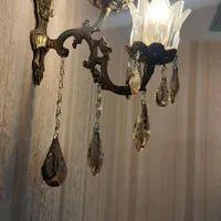 لوستر و دیوارکوب|لوستر و چراغ آویز|قرچک, |دیوار