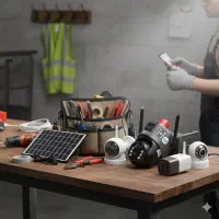 شاگرد نصاب دوربین مداربسته و شبکه