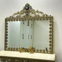 اینه کنسول برنجی نو نو