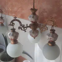 دوعدد لوستر عتیقه