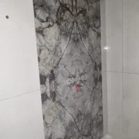 اجرای سرامیک و اسلب با چسب|خدمات پیشه و مهارت|آباده, |دیوار