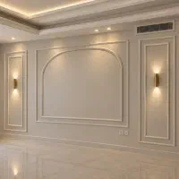 فروش و نصب نصاب قاب بندی دیواری با پلی اورتان وPVC