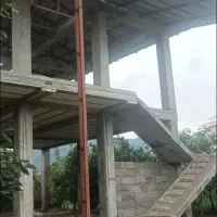 ویلای اسکت زده شده با پروانه ساخت