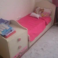 سرویس خواب بچه در حد نو|تخت و صندلی بچه|تبریز, |دیوار