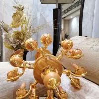 دو عدد لوستر 12 شاخه مجلسی و زیبا