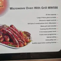 مایکروفر ۲۵ لیتری کنوود|اجاق گاز و لوازم برقی پخت‌وپز|پاکدشت, پاکدشت (مامازند)|دیوار