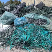 انواع ضایعات نایلون کارتن تسمه سبز بند کاشی