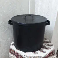 نیم بشکه گالوانیزه درب دار|ظروف نگهدارنده، پلاستیکی، یک‌بارمصرف|تهران, امام زاده عبدالله|دیوار