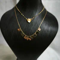 گردنبند مینیمال طلا|جواهرات|شیراز, شاهچراغ|دیوار