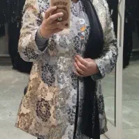 مانتو جواهر دوزی شده