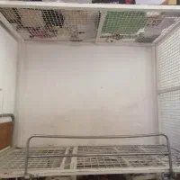 تخت بیمار فنس کشیده