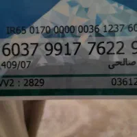 کارت بانکی گمشده بنام صالحی