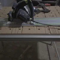 اره نفوذی دیمر دار فستول بهمراه میز و ریل 1080mm