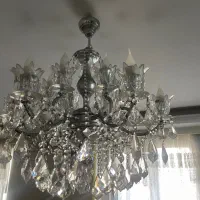لوستر کریستالی|لوستر و چراغ آویز|تهران, نازی‌آباد|دیوار