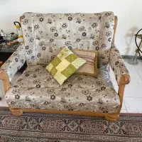 مبلمان ۹ نفره چوب روسی|مبلمان خانگی و میز عسلی|نوشهر, |دیوار